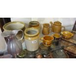 Collection of stoneware etc