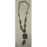 Henry Perichon French Art Nouveau necklace