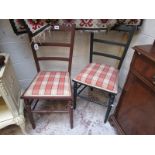 Pair of bedroom chairs