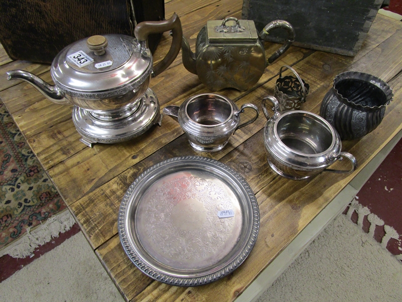 Collection of metalware