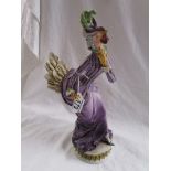 Capodimonte figure - H: 36cm