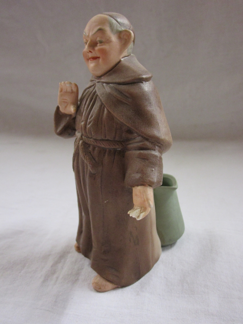 Collection of monk figures and monk themed jug - Image 12 of 17