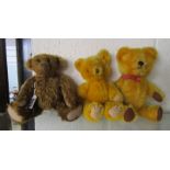 3 mohair teddies