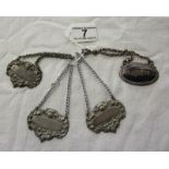 Decanter collars to include silver