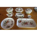 Collection of Royal Worcester Evesham pattern - 1 tureen A/F