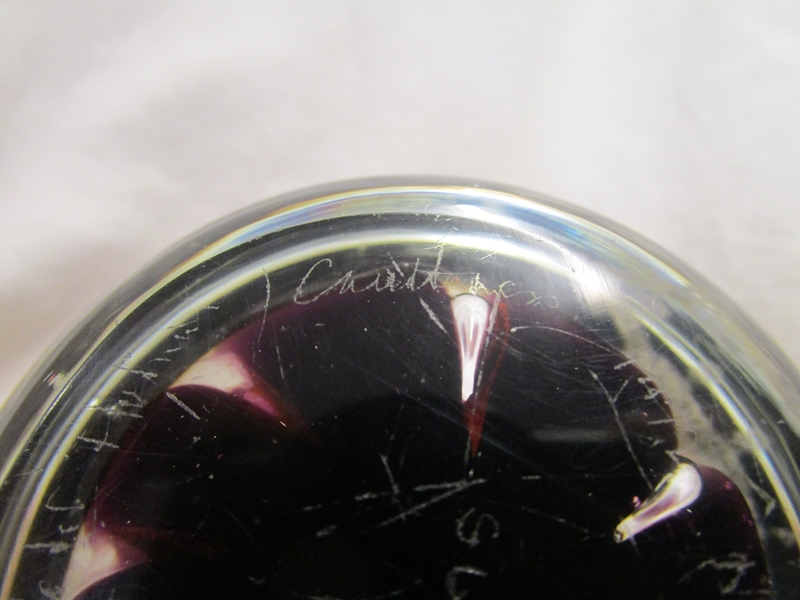 L/E signed Caithness paperweight - Sunflower - 272 of 500 - Image 3 of 8