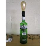 Gordons Gin novelty Stu-Art lamp - PAT testing & working