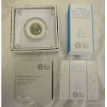 Royal Mint Silver Proof 50 pence coin - Peter Rabbit - Beatrix Potter 2018 - Boxed with COA