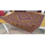 Gazak rug - 132cm x 120cm