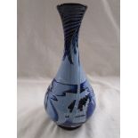 Moorcroft vase - Blue Lagoon by Paul Hilditch - L/E 103 of 150 - H: 23cm