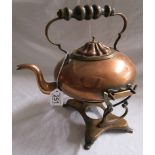 Copper spirit kettle