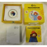 Royal Mint Silver Proof 50 pence coin - Paddington at the Palace - Paddington Bear 2018 - Boxed with