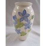 Vase with Moorcroft stamp - H: 19cm