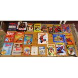 Collection of annuals etc. to include Asterix, Spider-Man and other Marvel