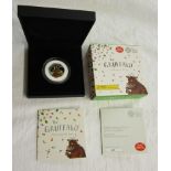 Royal Mint Silver Proof 50 pence coin - The Gruffalo 2019 - L/E 188 of 25,000 with COA