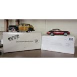 2 boxed model diecast cars