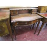 Ladies writing desk - H: 95cm W: 83cm D: 47cm