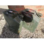 2 jerry cans