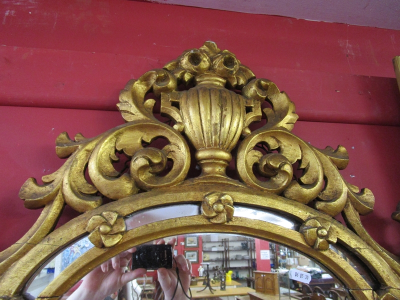 Ornate gilt framed mirror - 107cm x 65cm - Image 5 of 8