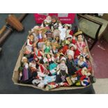 Collection of dolls