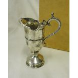 Hallmarked silver jug (H: 14.5cm tall) - Approx 254g