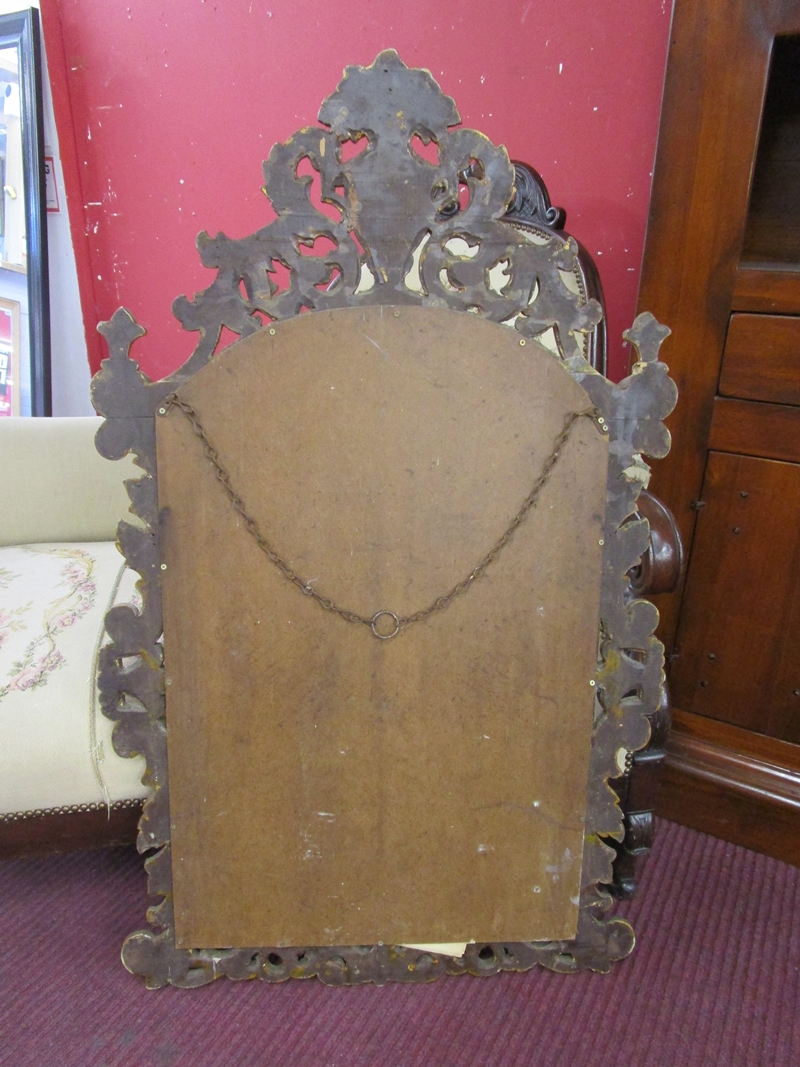 Ornate gilt framed mirror - 107cm x 65cm - Image 3 of 8