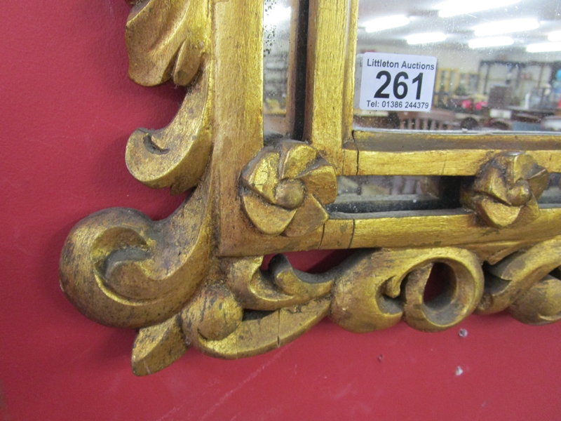 Ornate gilt framed mirror - 107cm x 65cm - Image 4 of 8