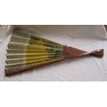 Large Oriental fan - L: 99cm