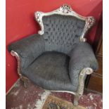 Louis XVI style armchair