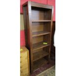 Book shelf - H: 202cm W: 80cm D: 35cm