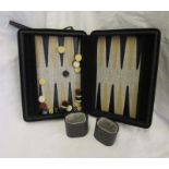 Portable backgammon by Pierre Cardin