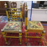 Pair of Indian chairs