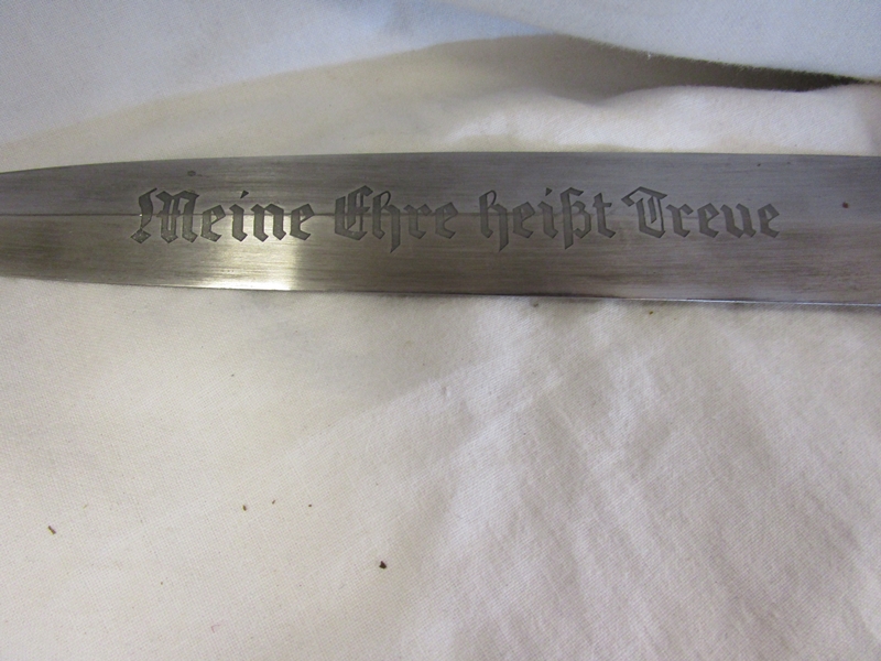 SS Nazi dagger marked Herman Hann - Image 14 of 15