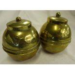 2 souvenir Lipton Tea caddies - The British Empire Exhibition 1924