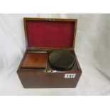 Victorian tea caddy