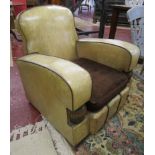 Unusual Deco club chair