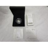 Royal Mint Tom Kitten silver proof 50 pence coin - Beatrix Potter 2018 - Black box edition