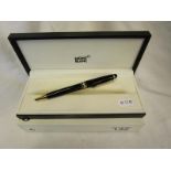 Cased Mont Blanc pen with original box