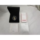 Royal Mint Flopsy Bunny silver proof 50 pence coin - Beatrix Potter 2018 - Black box edition