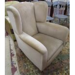 Wing back armchair