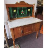 Marble top washstand