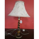 Barley twist lamp