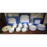 Ceramics to include part tea set - Doulton Everyday Blueberry
