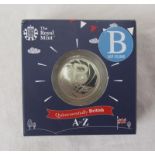 Royal Mint 2018 B James Bond A To Z ten pence 10p Silver proof coin