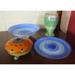 4 pieces of Shelley ceramics