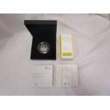 Royal Mint Mrs Tittlemouse silver proof 50 pence coin - Beatrix Potter 2018 - Black box edition