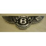 Reproduction Bentley sign - 31cm x 10cm