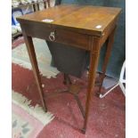 Fine inlaid sewing table