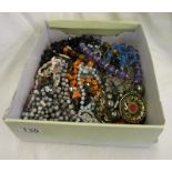 Collection of costume jewellery to include necklaces