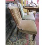 Edwardian nursing chair